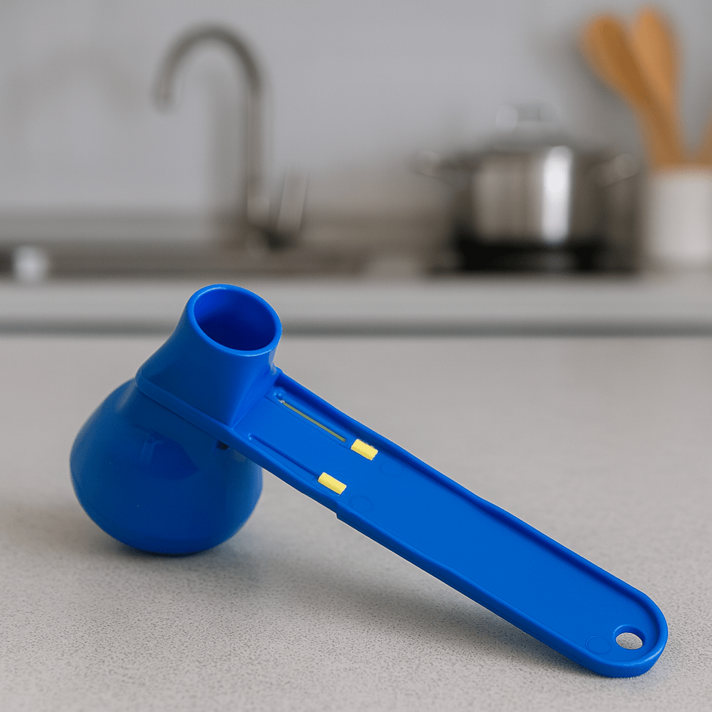 Sliding Measuring Spoon with Funnel - StopNshop
