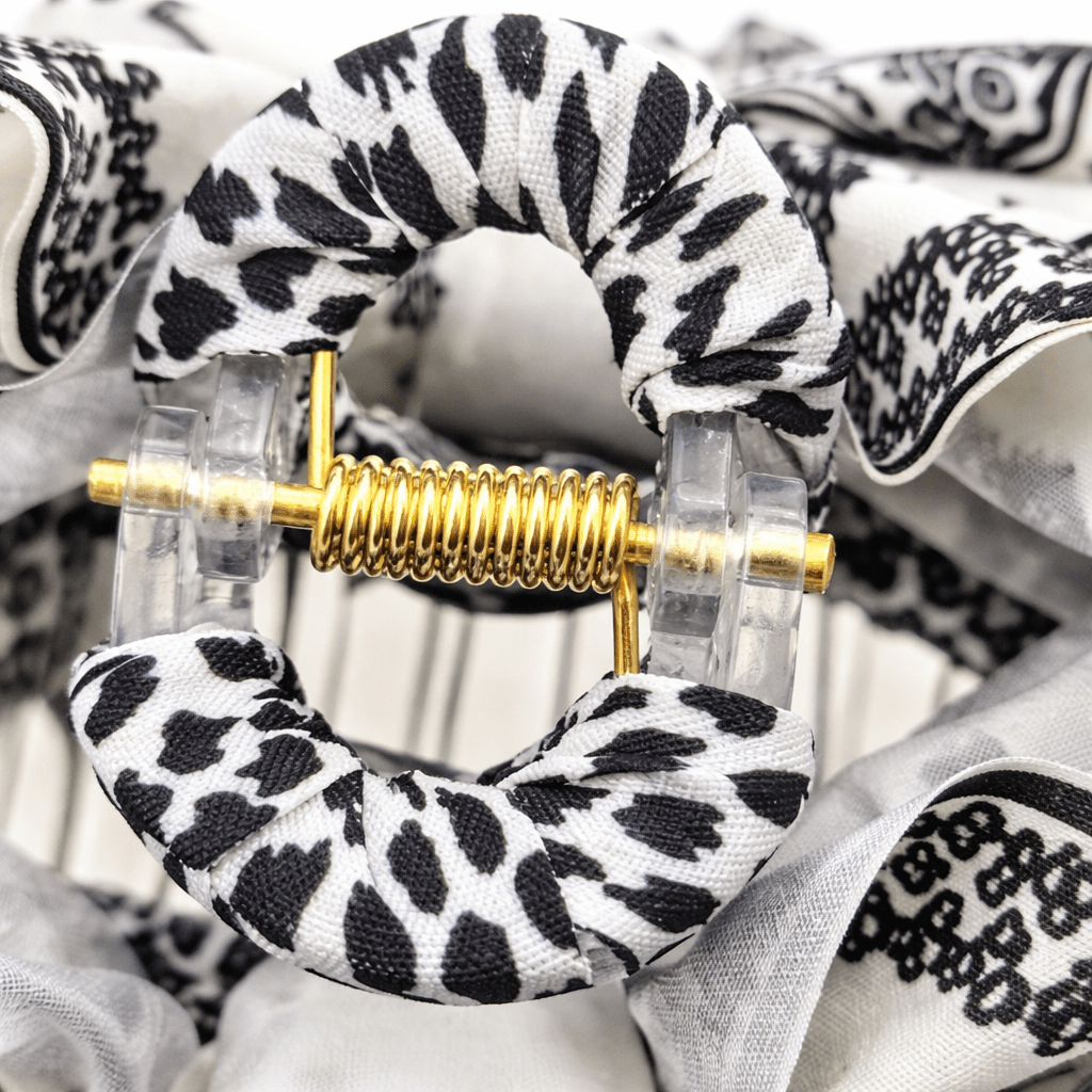 Paisley Bow Hair Claw Clip - StopNshop