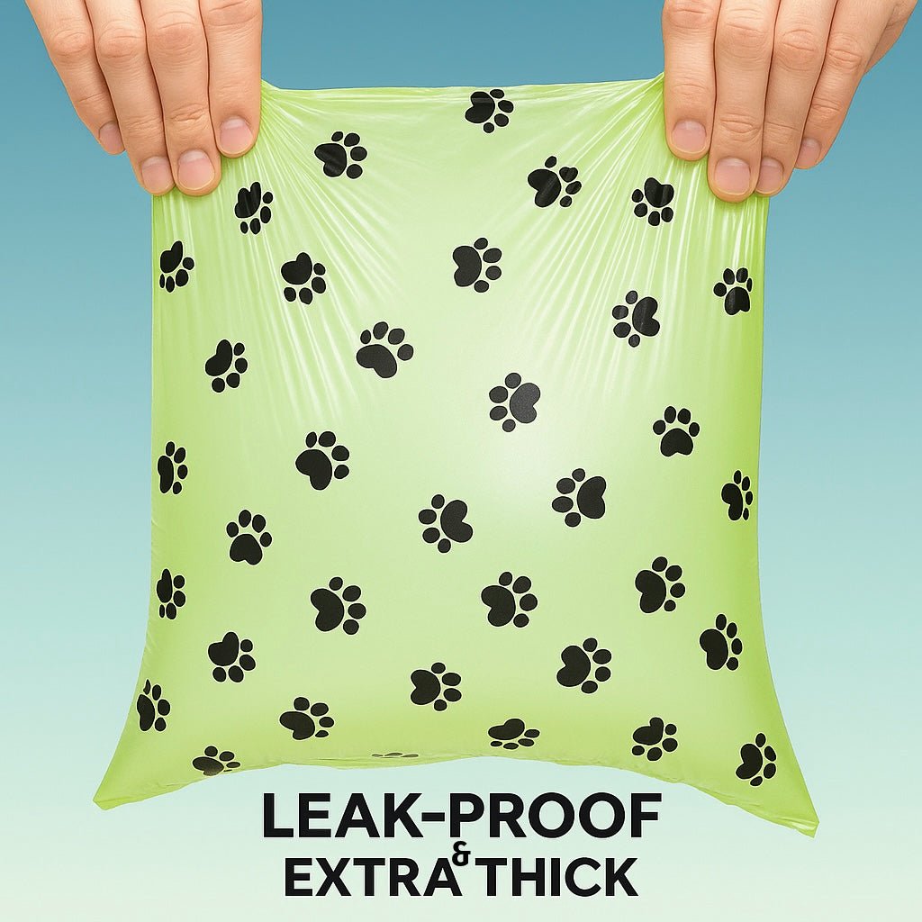 Pet waste bags with dispenser | 60 pack - StopNshop