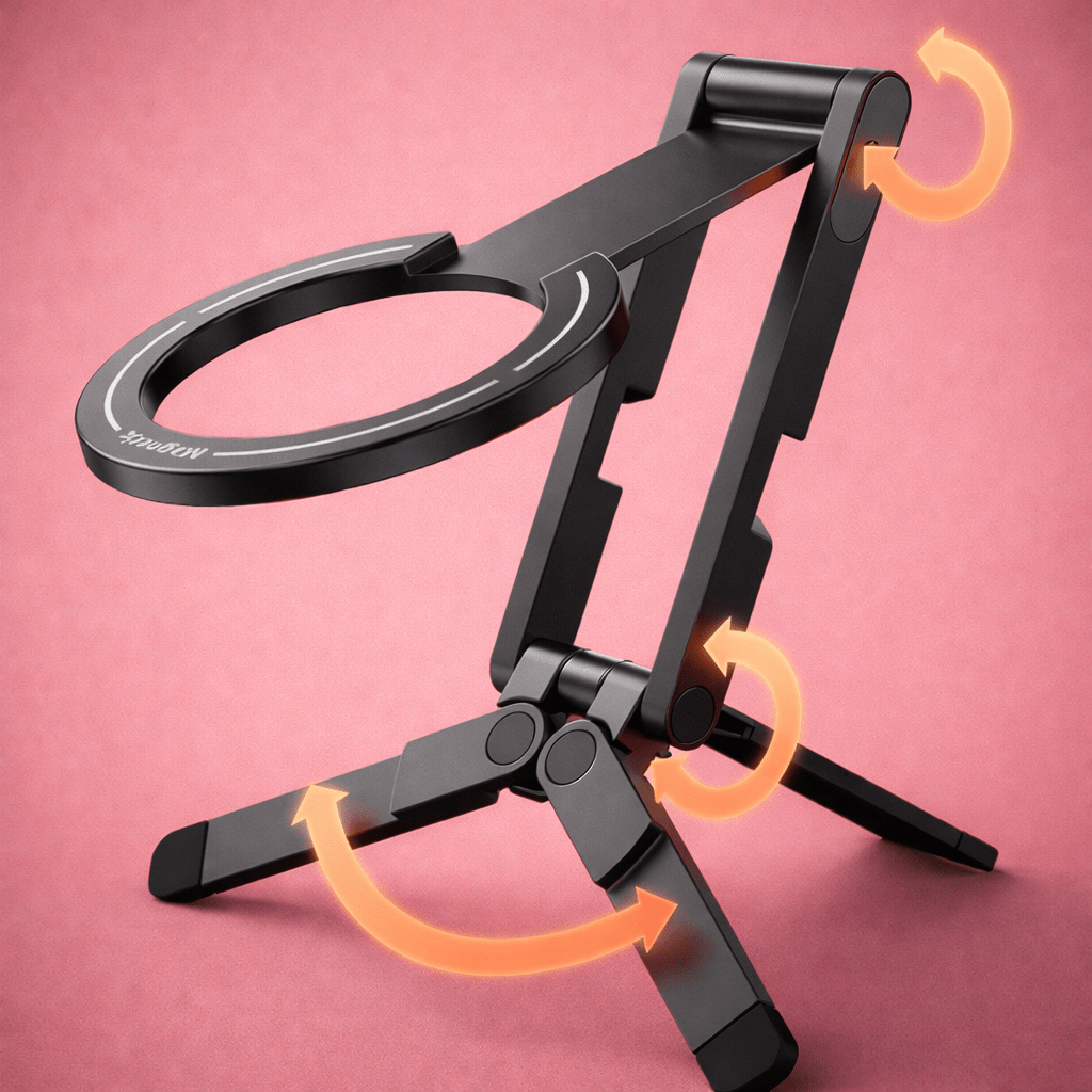 Magnetic Tripod Phone Stand - StopNshop