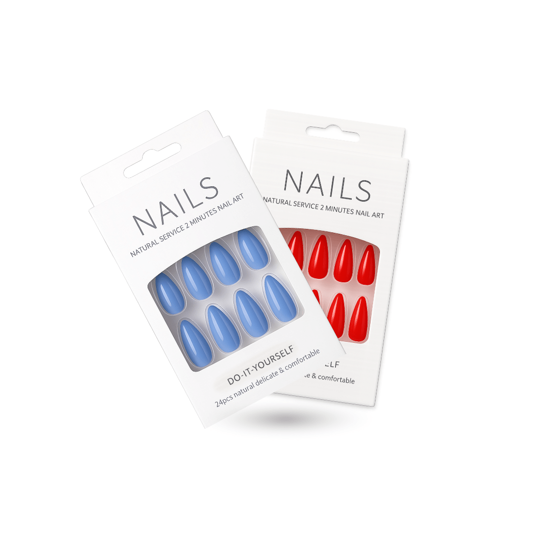 Press - On Nails | Artificial Nails 24 Pack - StopNshop