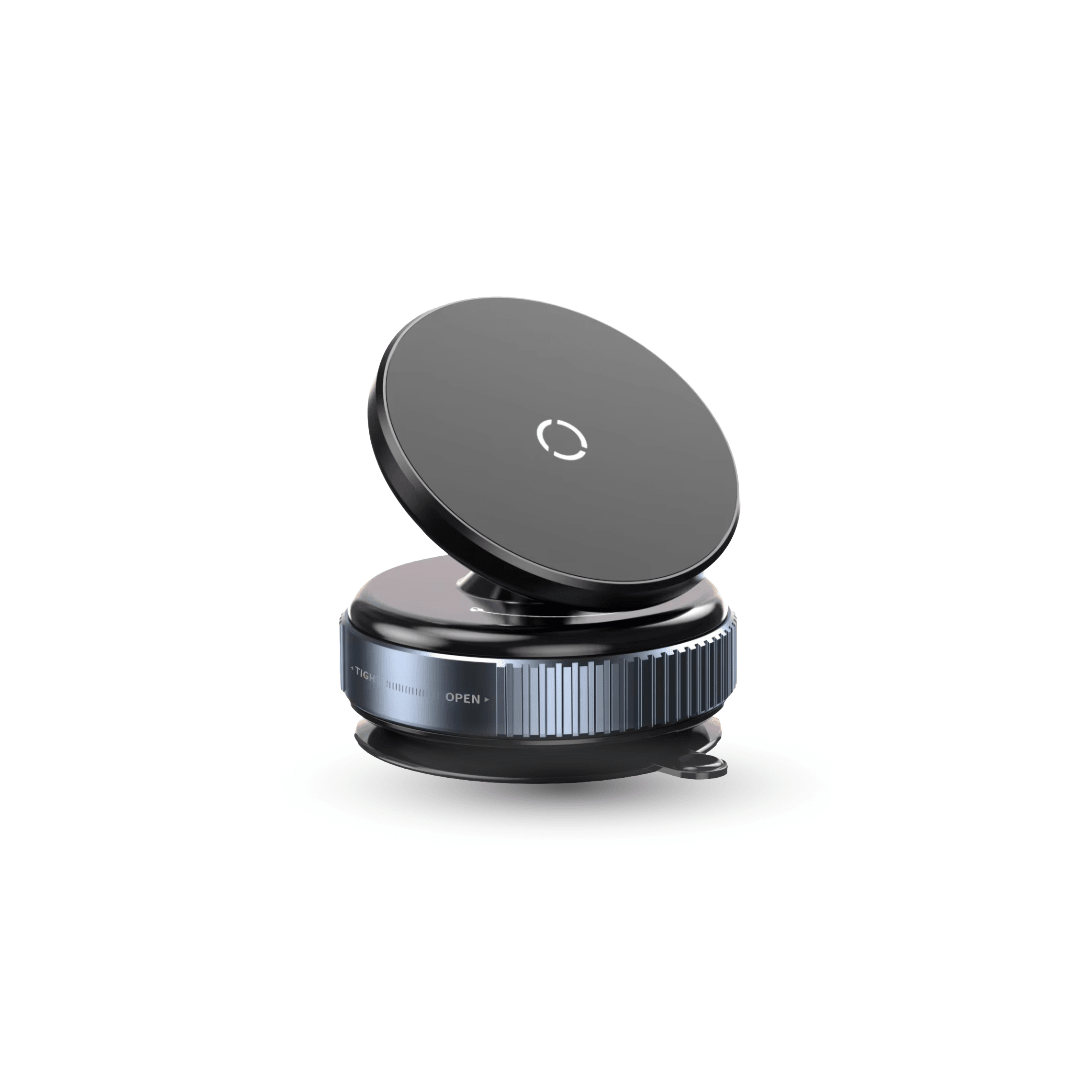 Magnetic vacuum phone holder | Car Mount - StopNshop