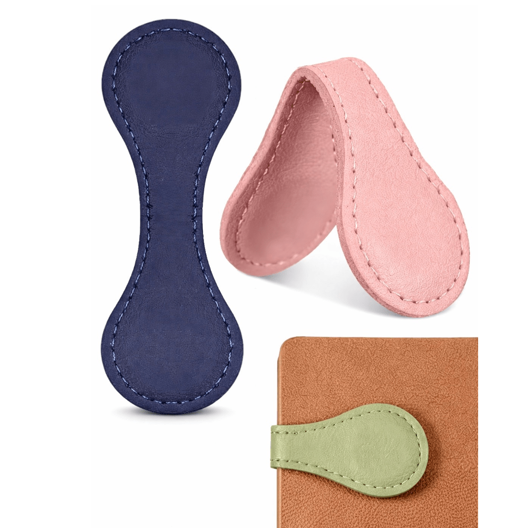 Leather Magnetic Bookmark - StopNshop