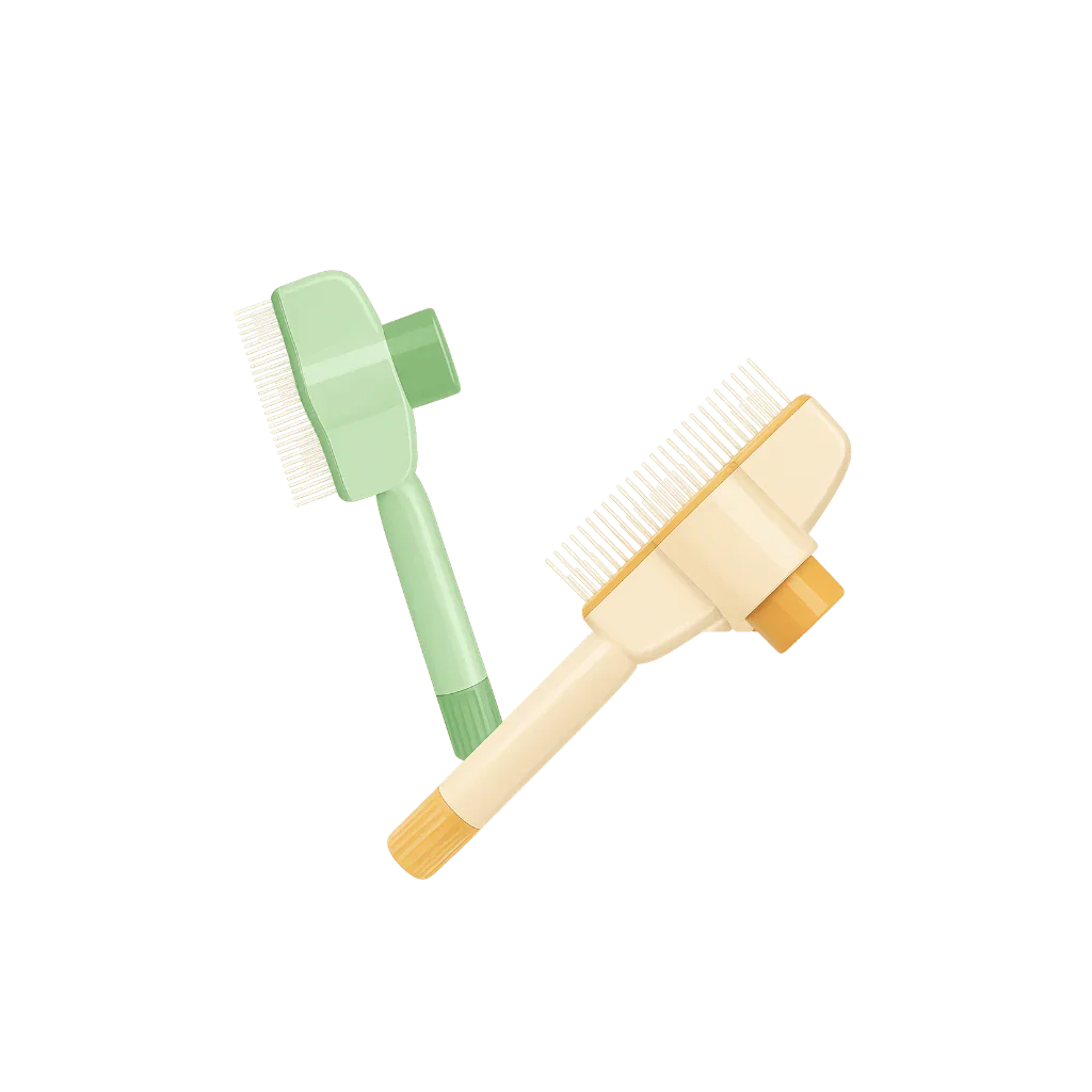 Pet Grooming Comb | Self Cleaning Brush - StopNshop