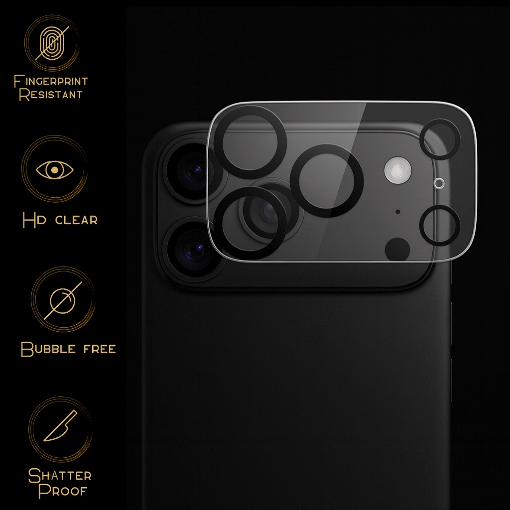 Tempered Glass Camera lens Protector For Iphone - StopNshop