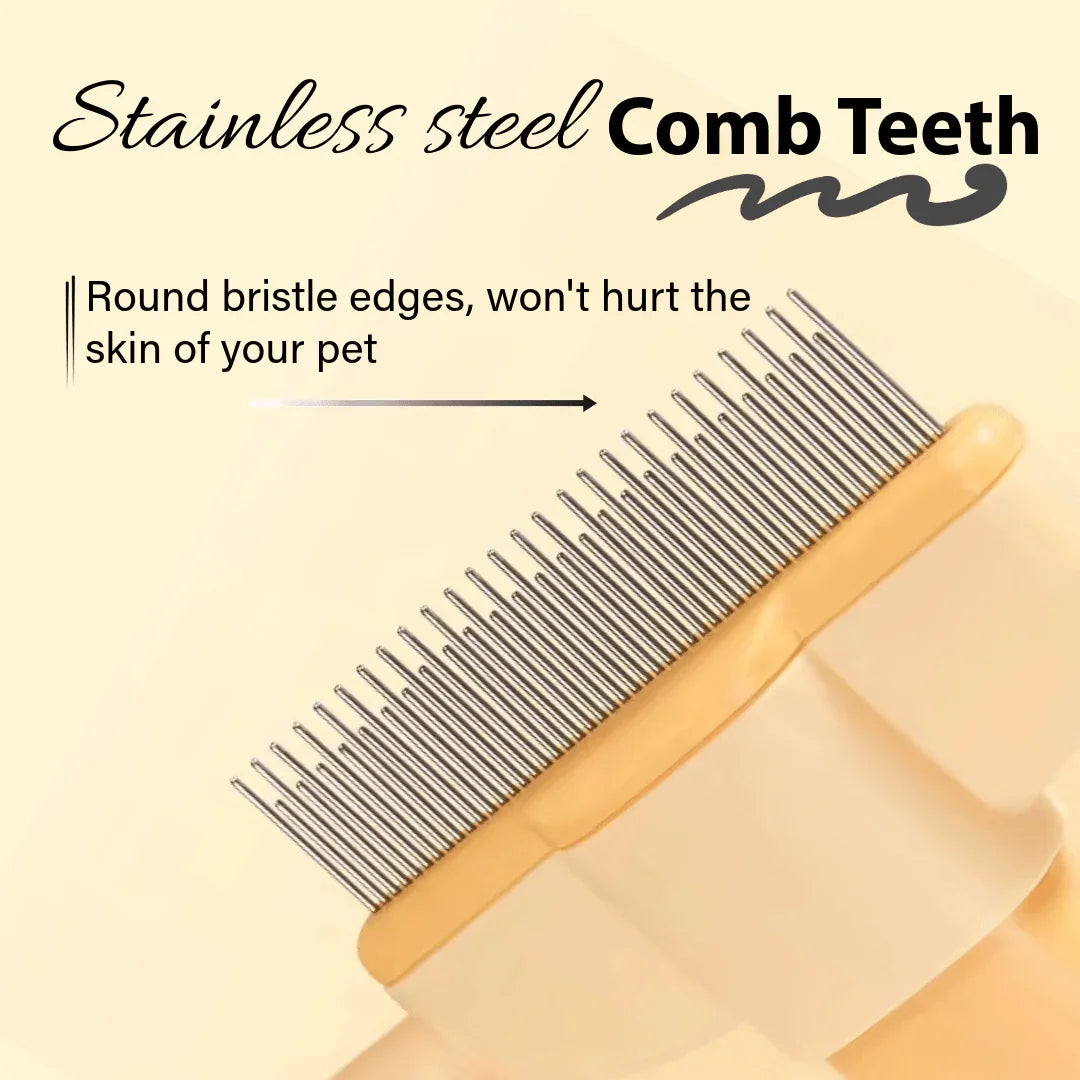 Pet Grooming Comb | Self Cleaning Brush - StopNshop