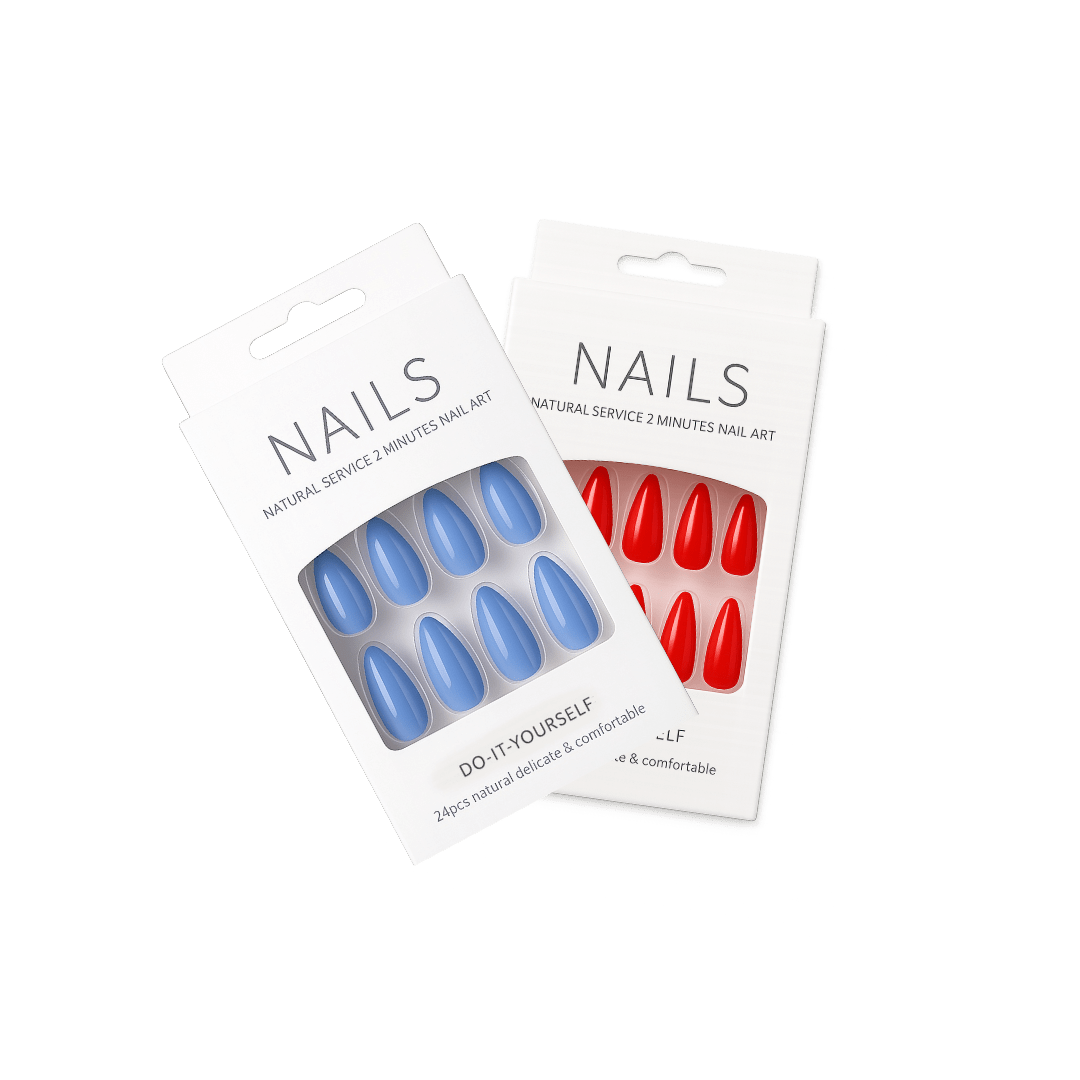 Press - On Nails | Artificial Nails 24 Pack - StopNshop